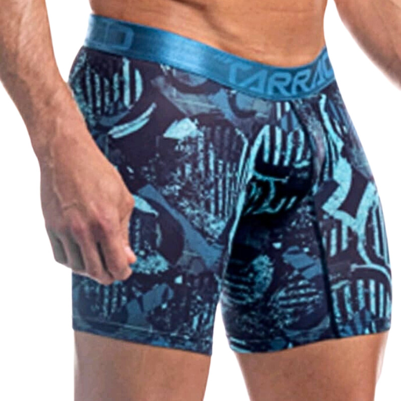 Bóxer Microfibra Estampado Barra Largo - TARRAO