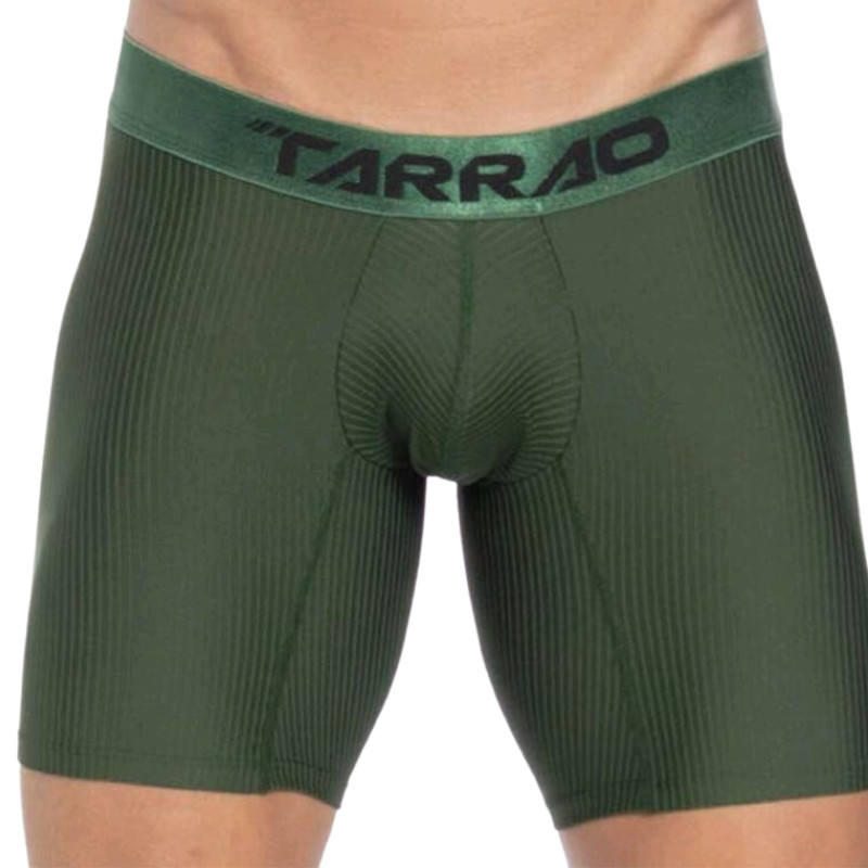 Bóxer Microfibra Malla-Rayas Largo - TARRAO